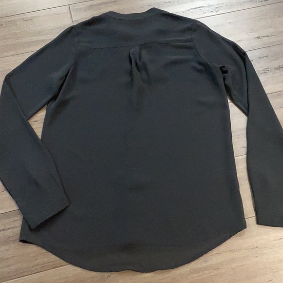 5 for $25 BCBG MAXAZRIA black blouse‎ top beaded top - Picture 6 of 6